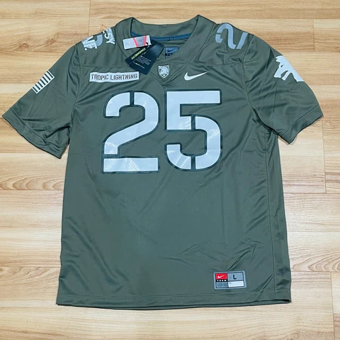 Nike Army Black Knights USA Infantry Football Jersey CK6204-222, Men Size Large Cover