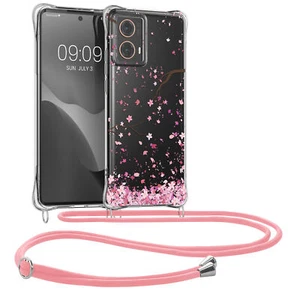 Cover in silicone per Motorola Moto G85 5G con Cordino Tracolla - Zdjęcie 1 z 8
