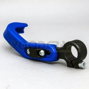 WOODCRAFT RACING HAND / CLUTCH LEVER GUARD ASSEMBLY - LEFT SIDE - BLUE - Picture 1 of 2