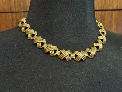 Vintage Napier Chain Necklace/Choker - Image 1 of 4