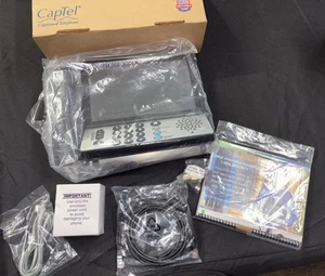 Hamilton CapTel 2400iSPNBT Telefon z napisem Duży ekran dotykowy z +40dB *Fabrycznie nowy w pudełku* - Zdjęcie 1 z 8
