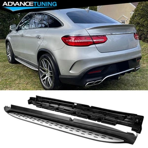 Fits 16-19 Mercedes-Benz C292 GLE-Class Coupe Side Step Nerf Bars Running Boards - Picture 1 of 12