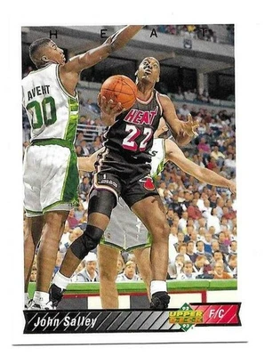 JOHN SALLEY  1992-93 UPPER DECK CARD NEAR MINT CONDITION - Image 1 of 2