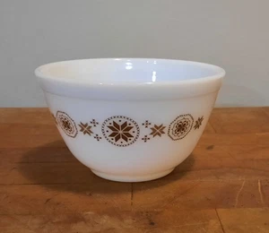 Cuenco mezclador vintage PYREX Town and Country 401 anidador 1-1/2 pt. - Imagen 1 de 13