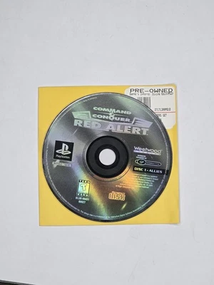 Command And Conquer Red Alert Sony Playstation 1  PS1 Disc 1 Only Allies Tested - Image 1 of 2