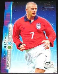 2001 Futera Platinum David Beckham World Stars Team Universe - Picture 1 of 2
