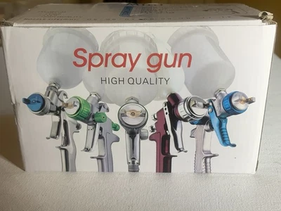 Mini pistola pulverizadora HVLP con taza - Herramienta pulverizadora de pintura de aire - Sin probar Foto 1 de 4