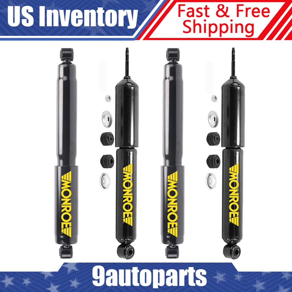 Monroe OE Front Rear Shocks Set of 4 For 1979 1980 1981 1982 1983 Toyota Pickup - Image 1 of 4