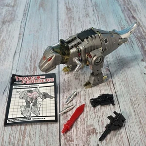 original Vtg G1 Transformers dinobot GRIMLOCK Near  COMPLETE - Picture 1 of 5