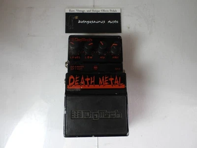 Digitech Death Metal Distortion DDM Effects Pedal High Gain Heavy Free USA S&H - Image 1 of 4