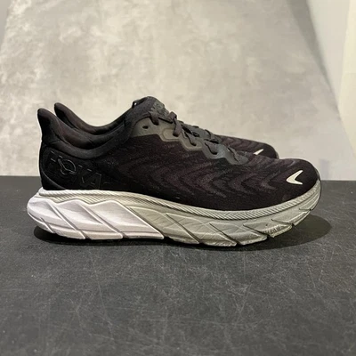 Zapatos HOKA ONE ONE Arahi 6 para hombre talla 7 negros blancos estabilidad para correr 1123194 Foto 1 de 4