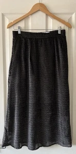 the fold Rock 8 schwarz Samt struktur Midi Länge 28 Taille - Bild 1 von 6