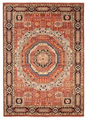 Vintage Oriental Hand-Knotted Carpet 9'9" x 14'2" Traditional Wool Area Rug - Image 1 of 4