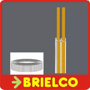 CABLE LIBRE DE OXIGENO PARALELO 2X4MM CARRETE ROLLO 100M PARA ALTAVOZ BD4418 - Imagen 1 de 1