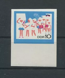 DDR PH 1432 PIONEERS 1968 PHASE PRINT EDGE!! SCOUTS PROOF IMPERF m788 - Picture 1 of 1