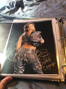 WWE TNA Mickie James Autograph Signed 8x10