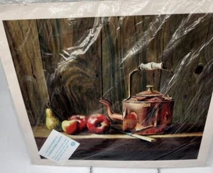 Juego De Colección De 6 Nuevos Colchonetas Selladas Impresión Artística Resistentes Al Calor 14x12" - Imagen 1 de 5