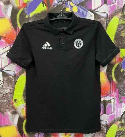Sheffield United FC Football Shirt Soccer Jersey Polo Adidas 2016 Mens size XS/S Cover