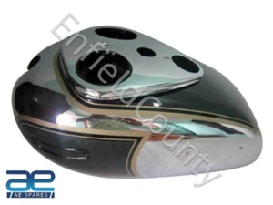 FOR ARIEL PRE WAR 350CC RED HUNTER CHROME AND BLACK PAINTED FUEL PETROL TANK AEs - Picture 1 of 1