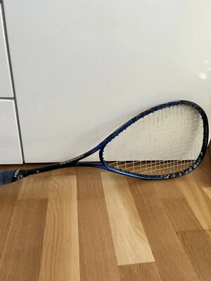 Tennisschläger Racket Tecno Pro Quartz Titanium Obersize blau & Tasche - Bild 1 von 4
