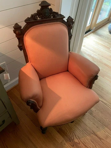 victorian arm chair Cover