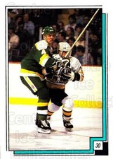 1988-89 O-pee-chee Stickers #030-0 Craig Hartsburg, Boston Bruins