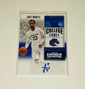 2016 Panini Contenders College Ticket Auto James Webb III - Picture 1 of 2