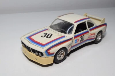B45 1:24 BBURAGO BURAGO MARTOYS 0110 110 BMW 3.0 CS RALLY #30 WHITE EXC. COND. - Photo 1/4