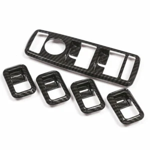 For Benz GLA CLA 2013-2019 ABS Carbon Fiber Window Switch Button Garnish Trim - Picture 1 of 9