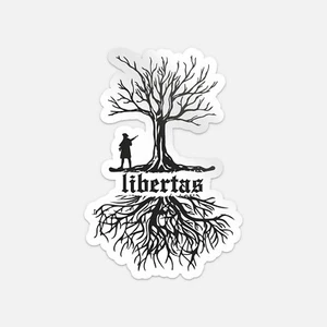 Liberty Tree Car Bumper Vinyl Sticker Decal - Picture 1 of 4
