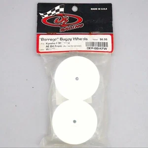 DERacing DER-BB-KFW 1/10 Borrego Weiße Felge [Kyosho RB5/ AE B4] Vorne - Bild 1 von 1