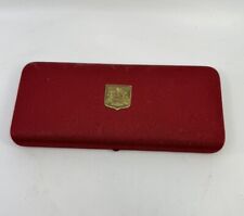 Beautiful Vintage  Red Majorica Jewellery Box Case 1970's