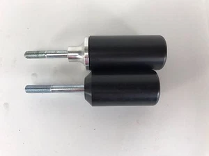 Black Lockhart Phillips USA Pro Impact Frame Sliders 464-2400 ZXR RR - Picture 1 of 4