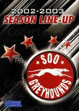 2002-03 Sault Ste. Marie Greyhounds #28 Sault Ste-Marie Greyhounds, Checklist