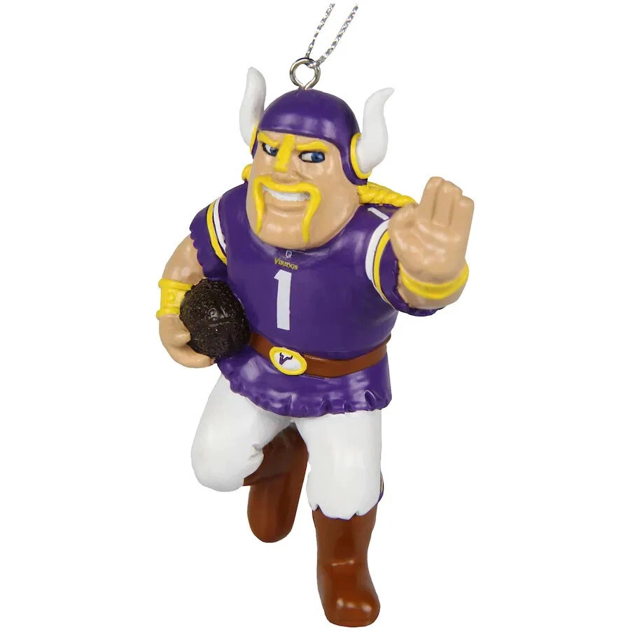 NFL Minnesota Vikings Baumschmuck Mascot Anhänger Ornament 190163596707