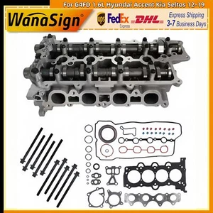 Cylinder Head Assembly Head Gasket For G4FD 1.6L Hyundai Accent Kia Seltos 12-19 - Picture 1 of 20