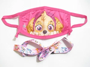 Mascarilla facial infantil Paw Patrol Skye lavable con correa extraíble NUEVA BOLSA SELLADA - Imagen 1 de 12