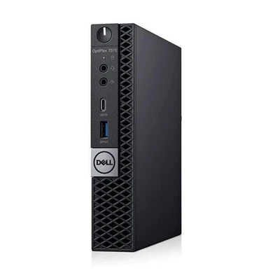 Dell Optiplex 7070 Micro i5 9th Gen 8GB RAM 128GB SSD Windows 11 Pro - Image 1 of 4