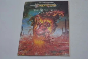TSR Dragonlance Time of the Dragon - Rule Book to Taladas FAST SHIP - Picture 1 of 7