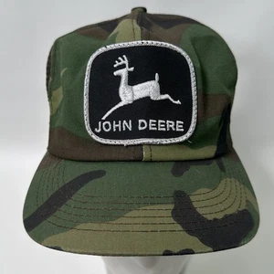 De colección John Deere Camuflaje Gorra Snapback Sombrero Granja Camionero Años 80 EE. UU. K Productos  - Imagen 1 de 9