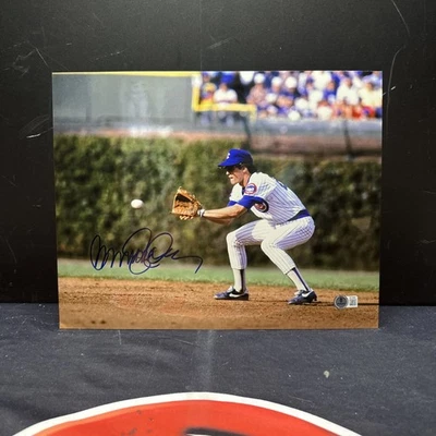Фотография Райн Сэндберг с автографом Chicago Cubs подписанная 11x14 Beckett BAS - Изображение 1 из 3