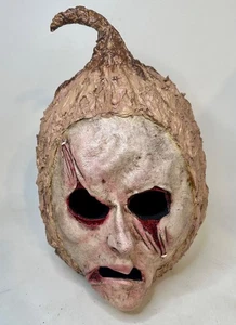 VTG Spooky Pumpkin  Zombie/Monster/Killer Head Halloween Creepy RARE - Picture 1 of 5