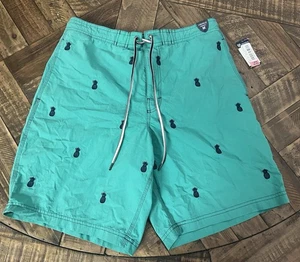 Daniel Cremieux grüne Ananas Badehose Herren Medium Bademode neu mit Etikett $ 69,50 189 - Bild 1 von 8