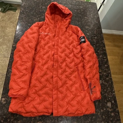 Nike x под прикрытием хаоса баланс красный парка гуся вниз РЕДКАЯ - Изображение 1 из 4