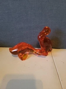 Vidrio vintage de patos de lucha épicos vikingos color naranja. - Imagen 1 de 7