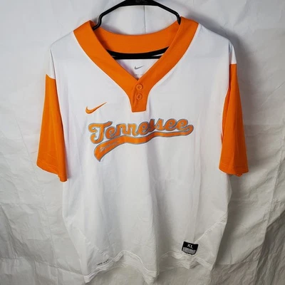 Camiseta Nike Unisex XL Dri-Fit Tennessee Voluntarios Softbol Dama Vols 2 Botones  Foto 1 de 4