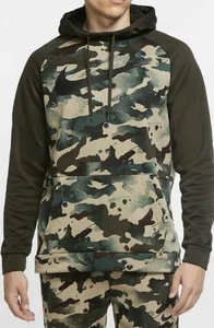 Nike Therma-FIT Herren Pullover Camouflage Training Hoodie Gr. Medium - Bild 1 von 7