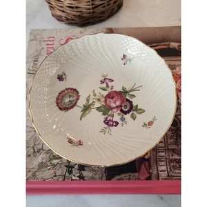 Royal Copenhagen 1970s Low Cake Plate or Bowl, Frijsenborg Pattern, Denmark - Picture 1 of 10