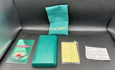 Vintage Pocket Scrabble 2000 Mattel Complete NO Blister Packagin UNUSED TILES A1 - Image 1 of 4