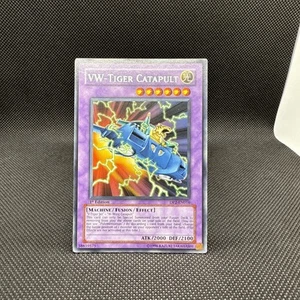 Yugioh! MP VW-Tiger Catapult - DP2-EN016 - Rare - 1st Edition Moderately Played, - Picture 1 of 2